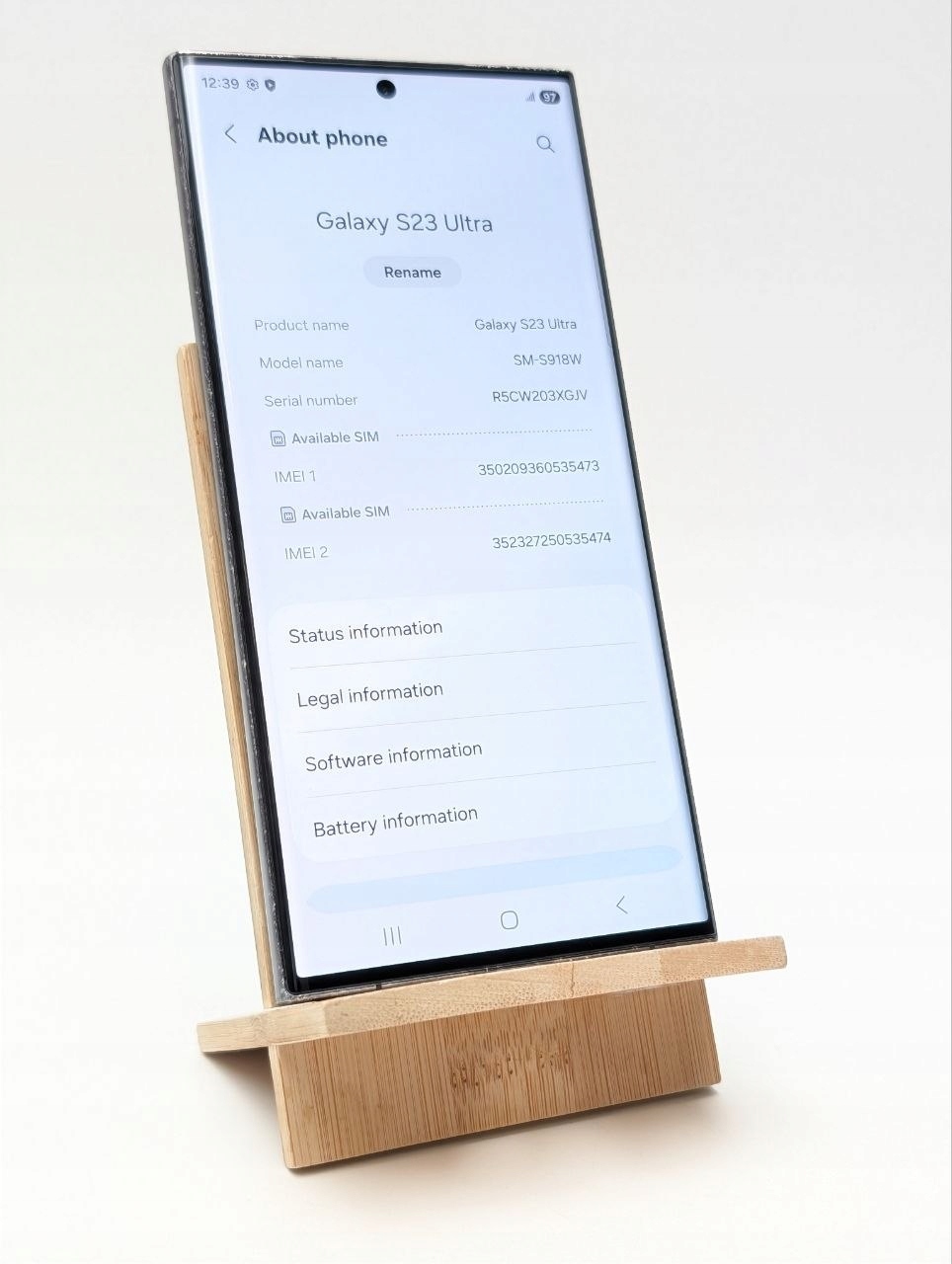 Samsung Galaxy S23 Ultra 256GB Czarny (Powystawowy)