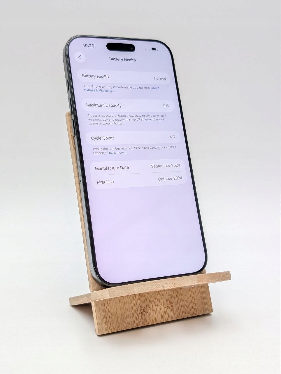 Apple iPhone 16 Pro Max 256GB Tytan czarny (Powystawowy)