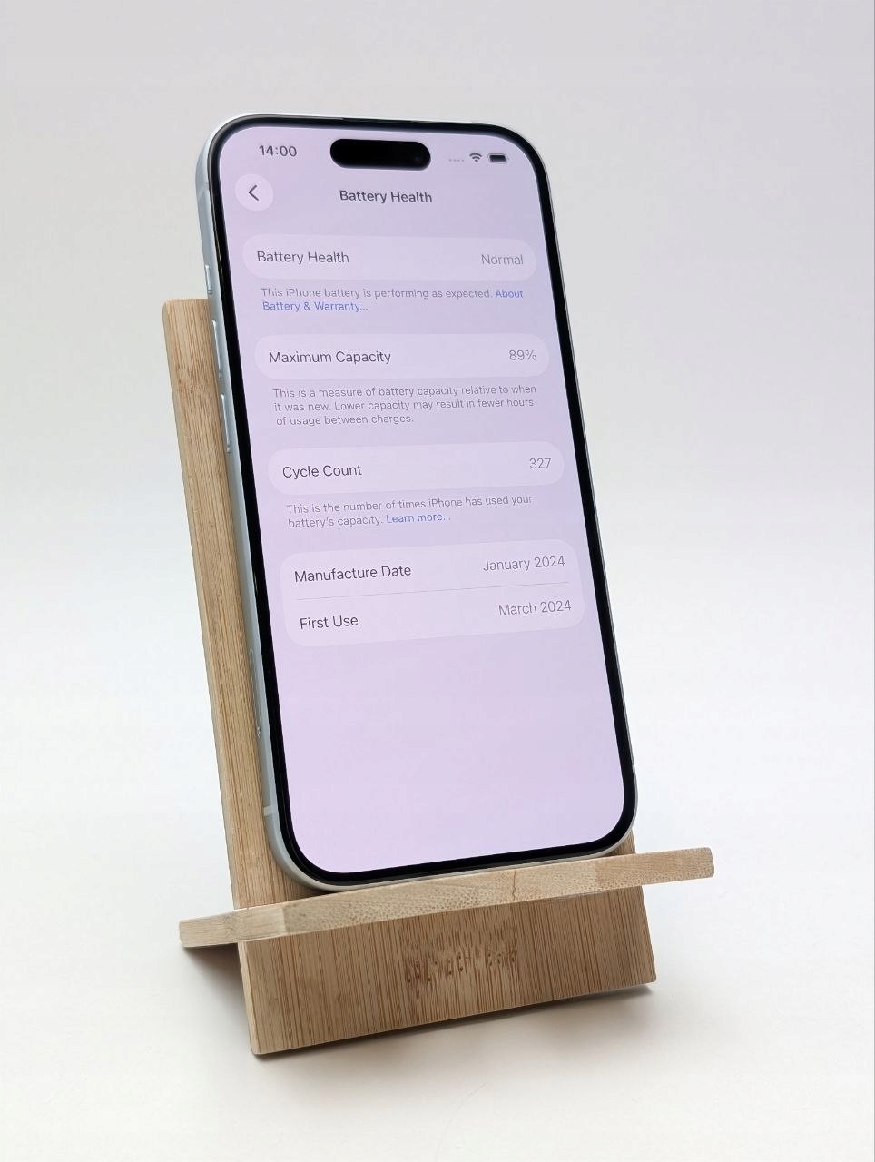 Apple iPhone 15 128 GB niebieski (Powystawowy)