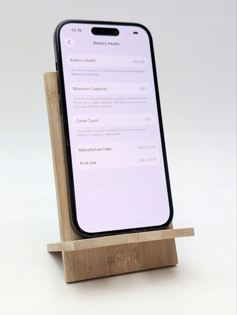 Apple iPhone 15 128GB Czarny (Powystawowy)