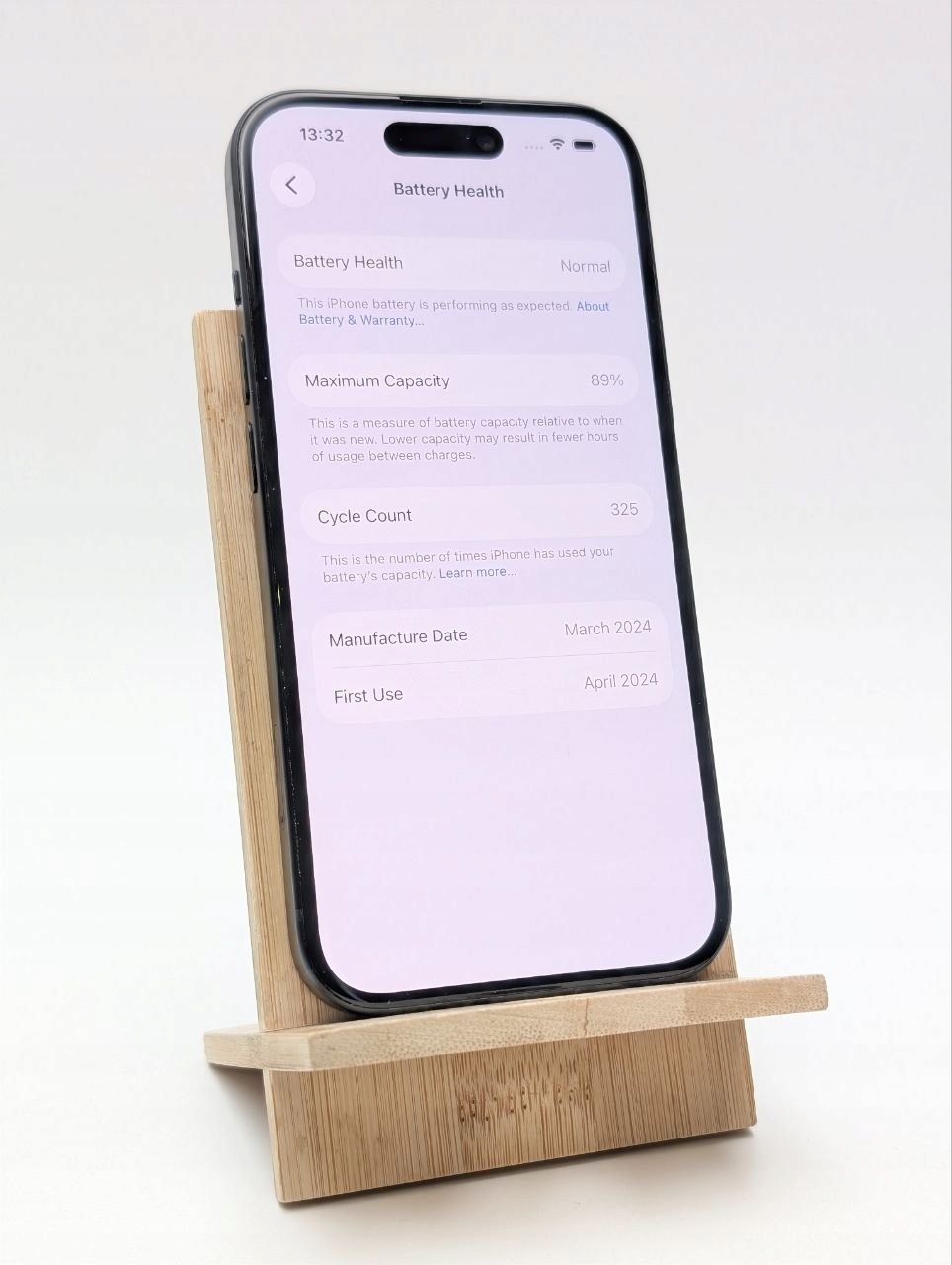 Apple iPhone 15 128GB Czarny (Powystawowy)