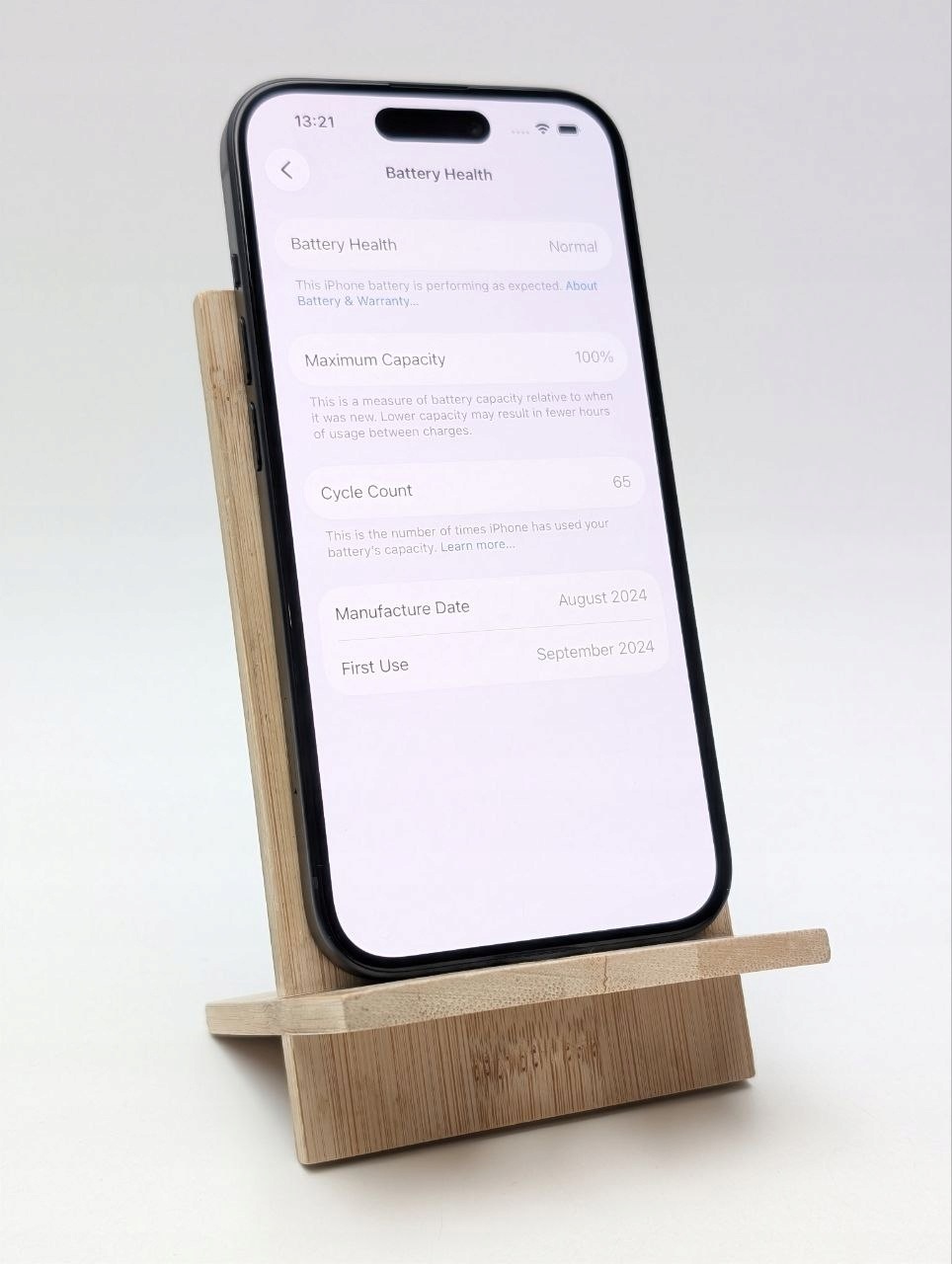 Apple iPhone 15 128GB Czarny | bateria 100% (Powystawowy)