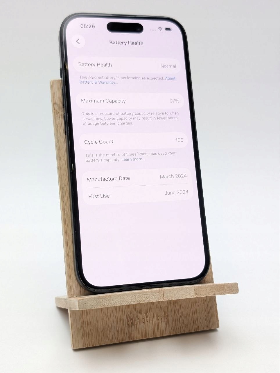 Apple iPhone 15 256 GB czarny (Powystawowy)