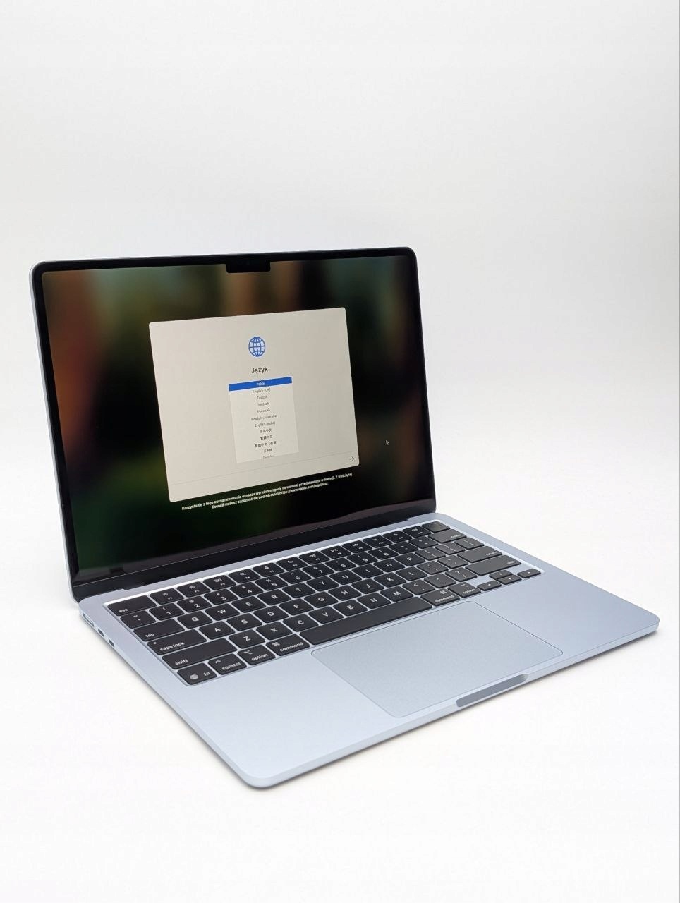 Apple MacBook Air 13,6" M4 16GB / 256GB Błękitny | Jak nowy (Po zwrocie)