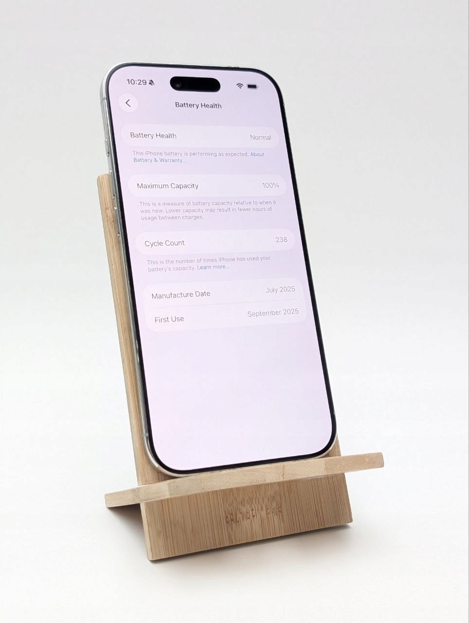 Apple iPhone Air 256 GB Biały obłok| eSim | bateria 100% (Powystawowy)