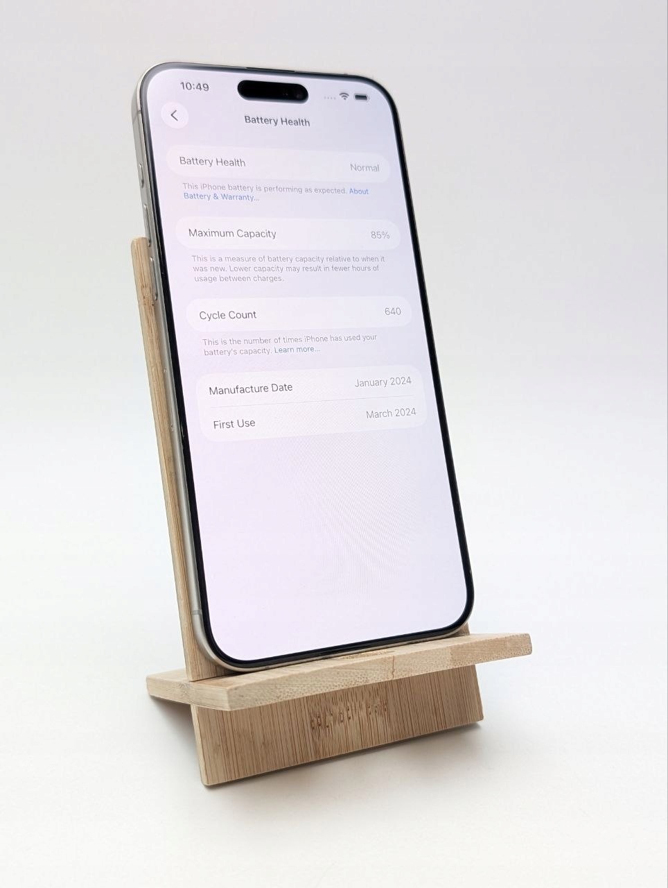 Apple iPhone 15 Pro Max 256GB Szary (Powystawowy)