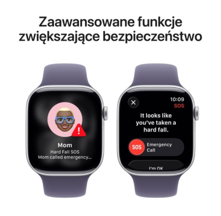 Apple Watch Series 11 GPS+Cellular 42mm Srebrny z paskiem S/M