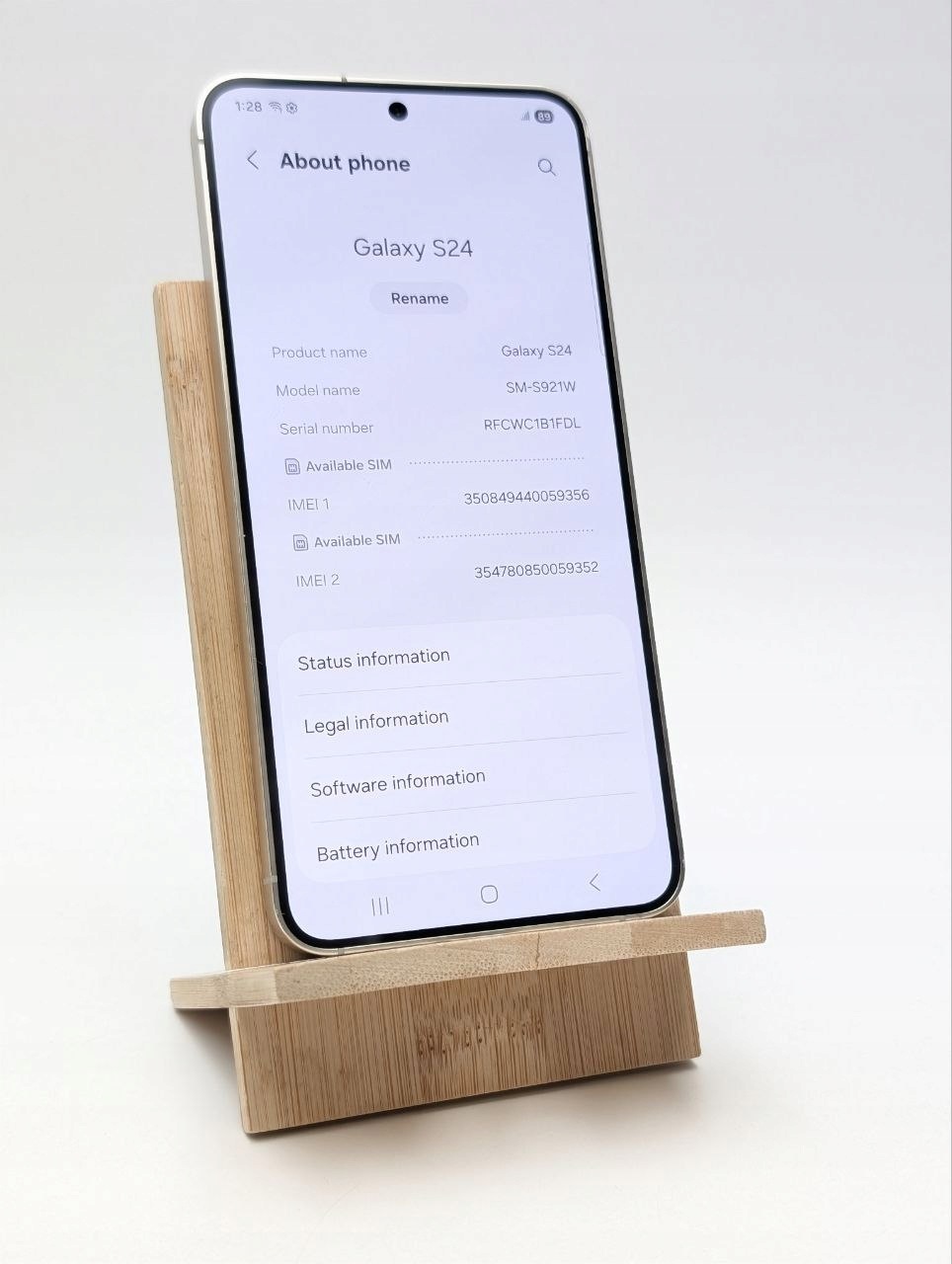 Samsung Galaxy S24 128GB Żółty (Używany)