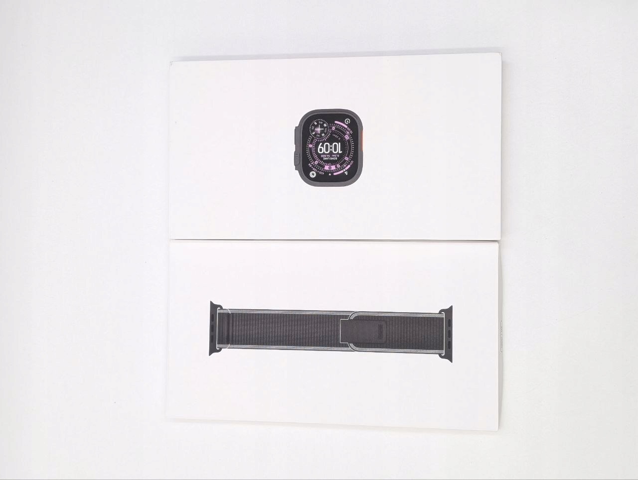 Apple Watch Ultra 3 Tytan czarny 49mm z paskiem Trail Black - M | nowy (Powystawowy)