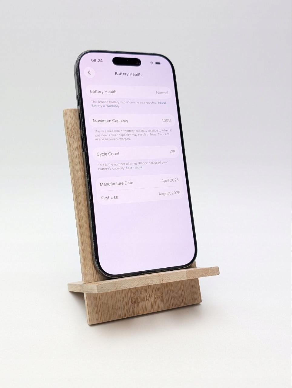 Apple iPhone 16 Pro 128 GB Tytan Czarny | eSim | bateria 100% (Używany)