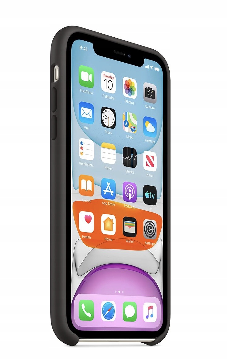 Oryginalne Plecki Apple do Apple iPhone 11 MWVU2ZM/A czarny OUTLET (Powystawowy)