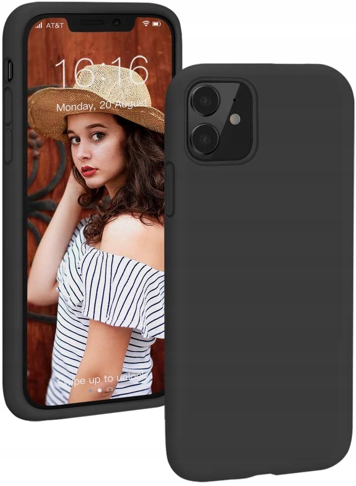 Oryginalne Plecki Apple do Apple iPhone 11 MWVU2ZM/A czarny OUTLET (Powystawowy)