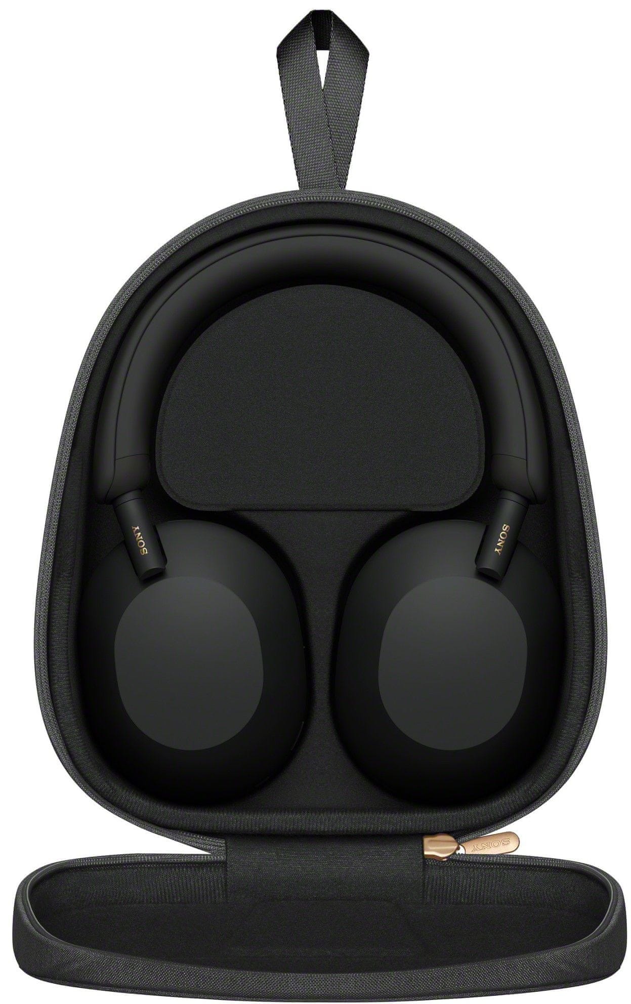 Słuchawki bezprzewodowe wokółuszne Sony WH-1000XM5 czarne (Powystawowy)