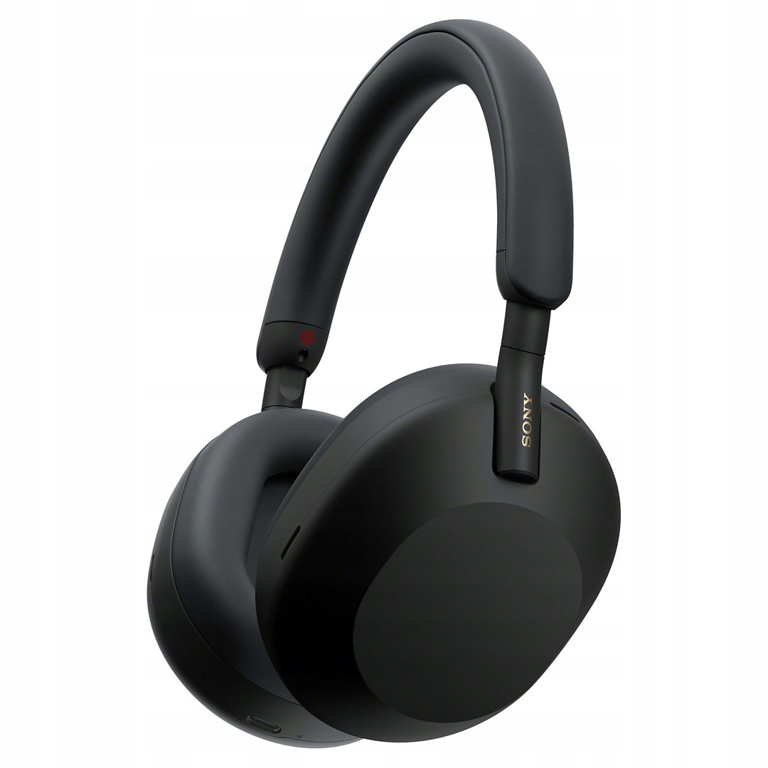 Słuchawki bezprzewodowe wokółuszne Sony WH-1000XM5SA czarne (Powystawowy)