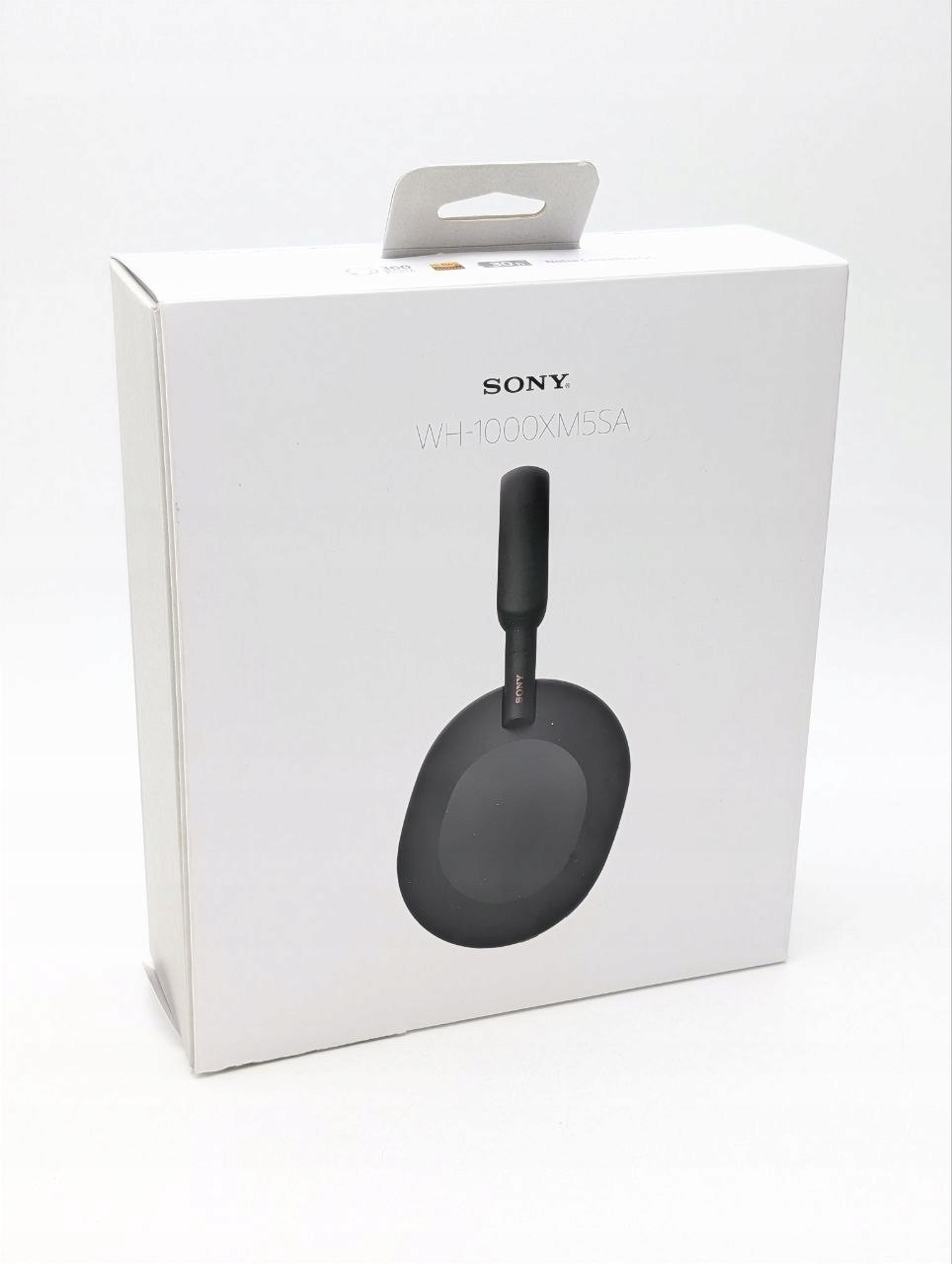 Słuchawki bezprzewodowe wokółuszne Sony WH-1000XM5SA czarne (Powystawowy)