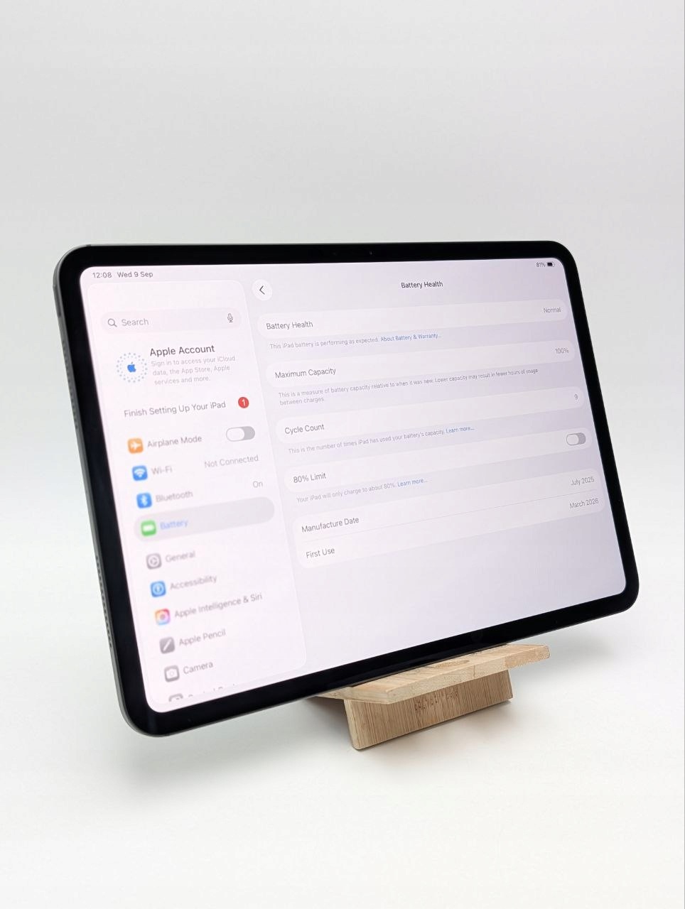 Apple iPad Pro 11" M5 512GB WI-FI Gwiezdna Czerń (Powystawowy)