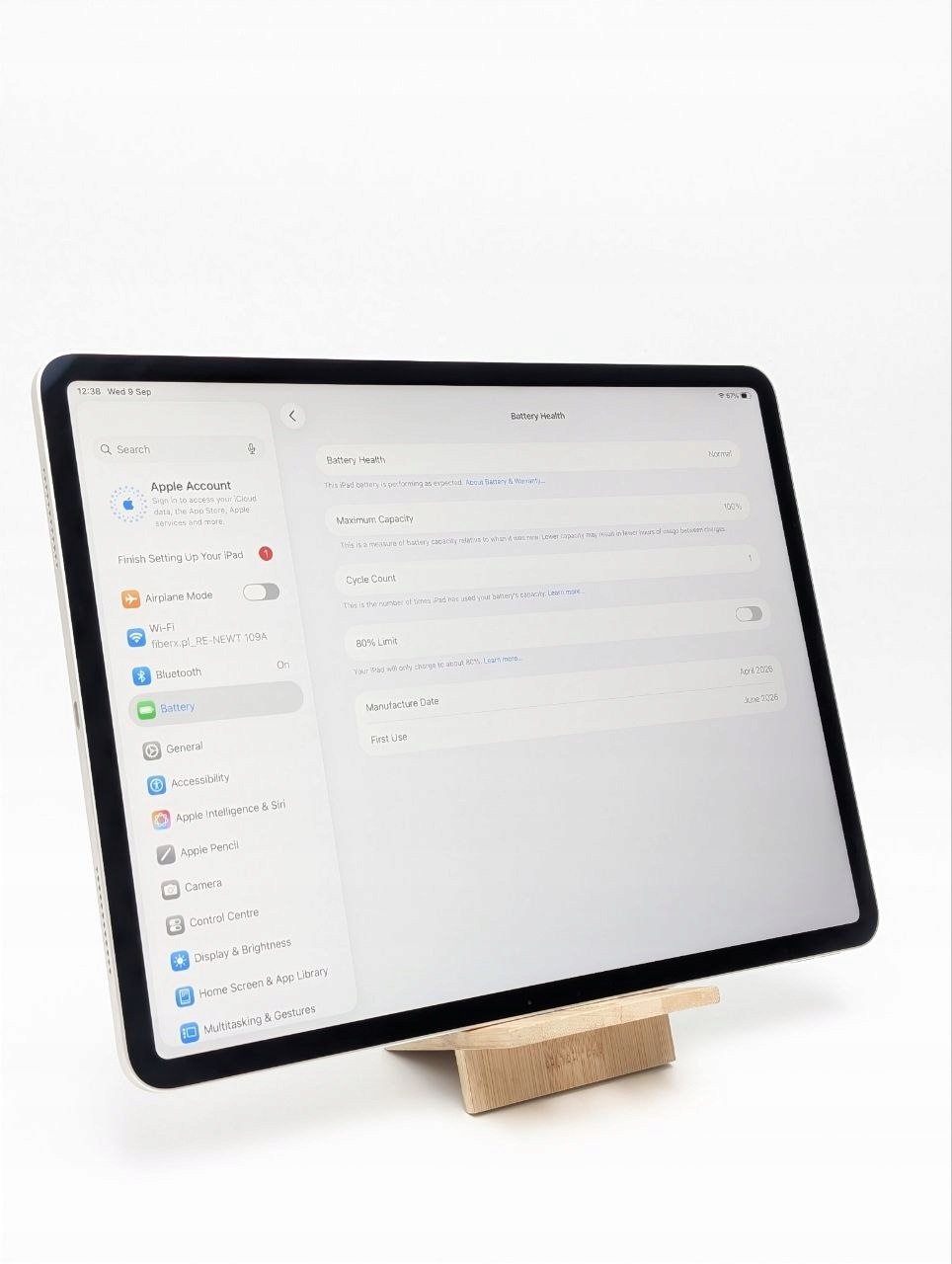 Apple iPad Air 13" M4 256GB WI-FI Księżycowa poświata (Powystawowy)