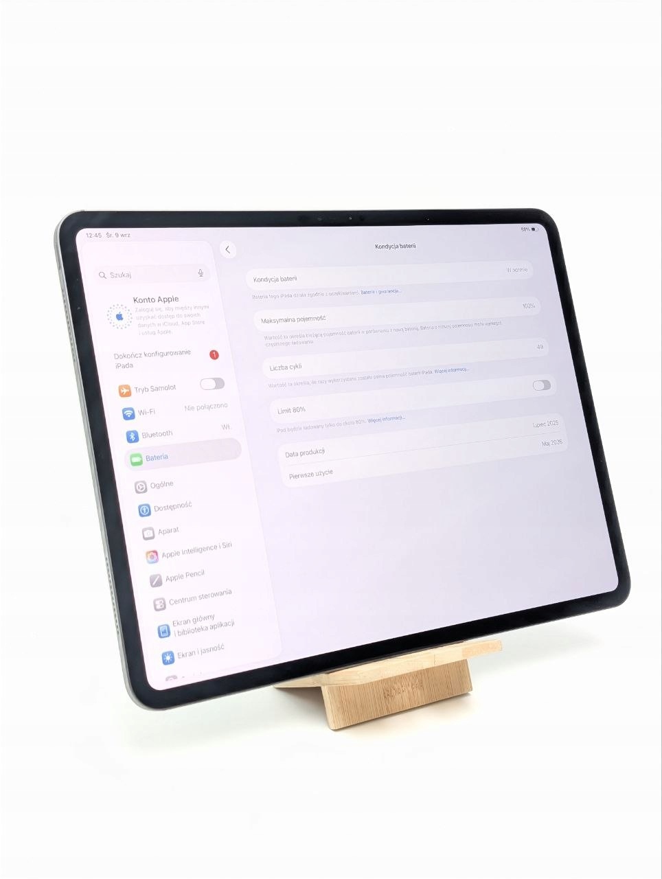 Apple iPad Pro 13" M5 512GB Wi-Fi Gwiezdna Czerń | jak nowy (Powystawowy)