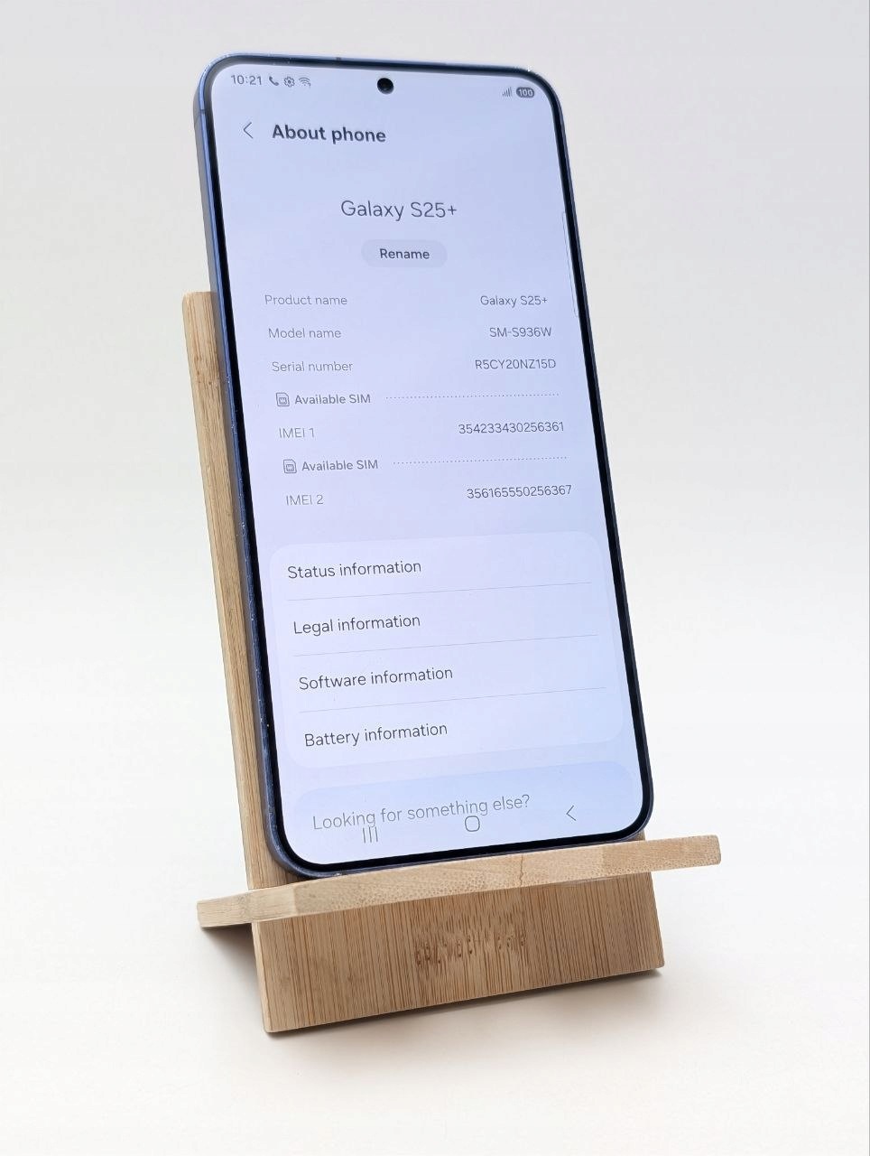 Samsung Galaxy S25 plus 256GB niebieski (Używany)