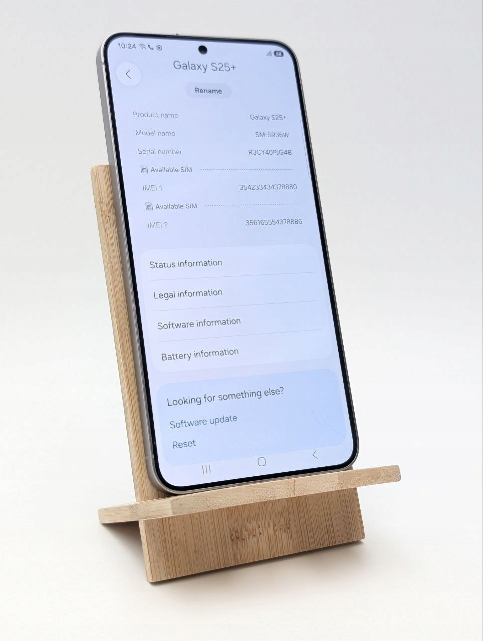 Samsung Galaxy S25 plus 256 GB srebrny (Używany)