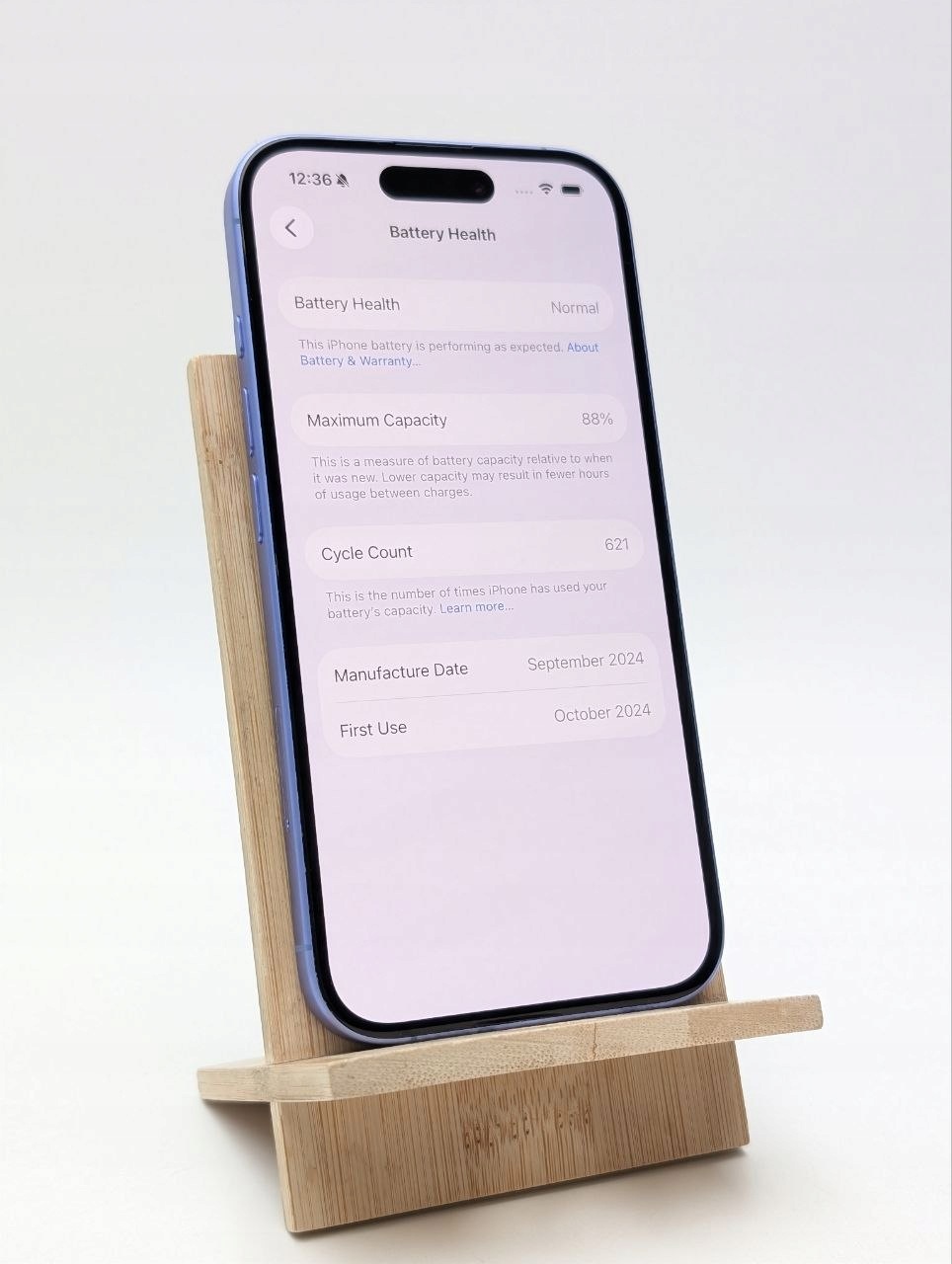 Apple iPhone 16 128 GB Ultramarine (Powystawowy)