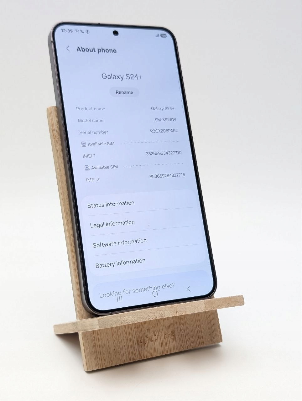 Samsung Galaxy S24 Plus 512GB czarny (Używany)