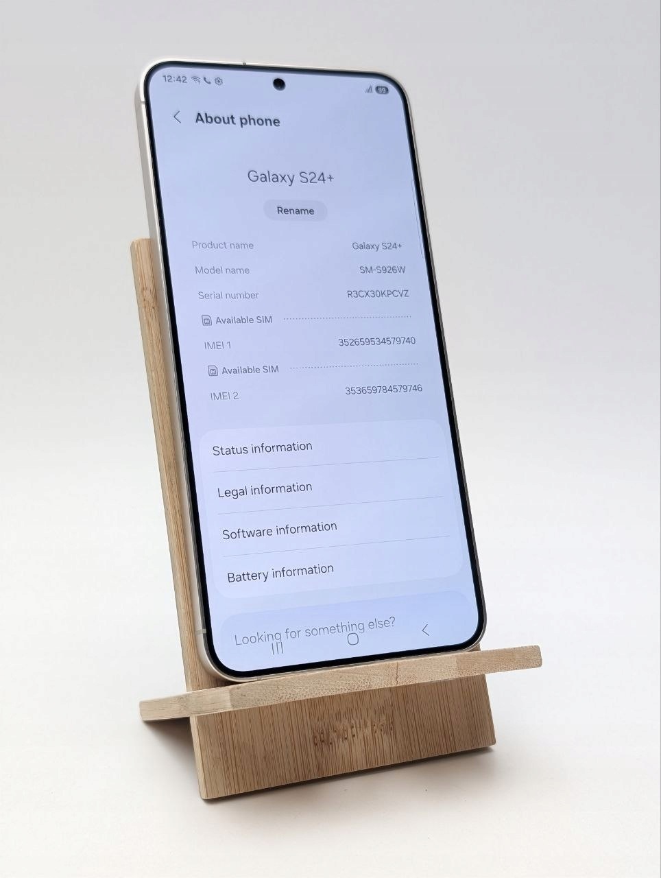 Samsung Galaxy S24 Plus 256 GB żółty (Powystawowy)