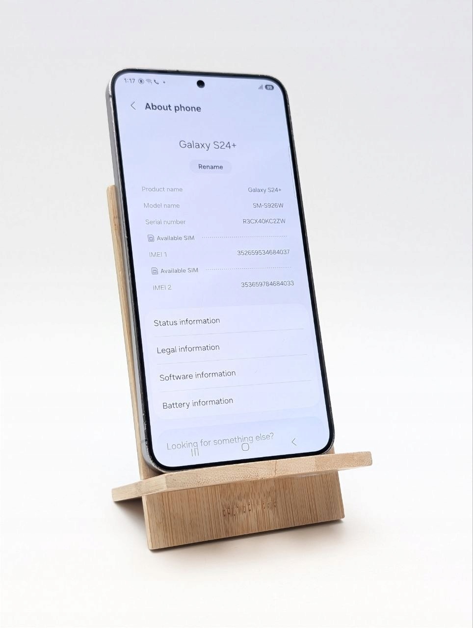 Samsung Galaxy S24 Plus 256GB czarny (Używany)