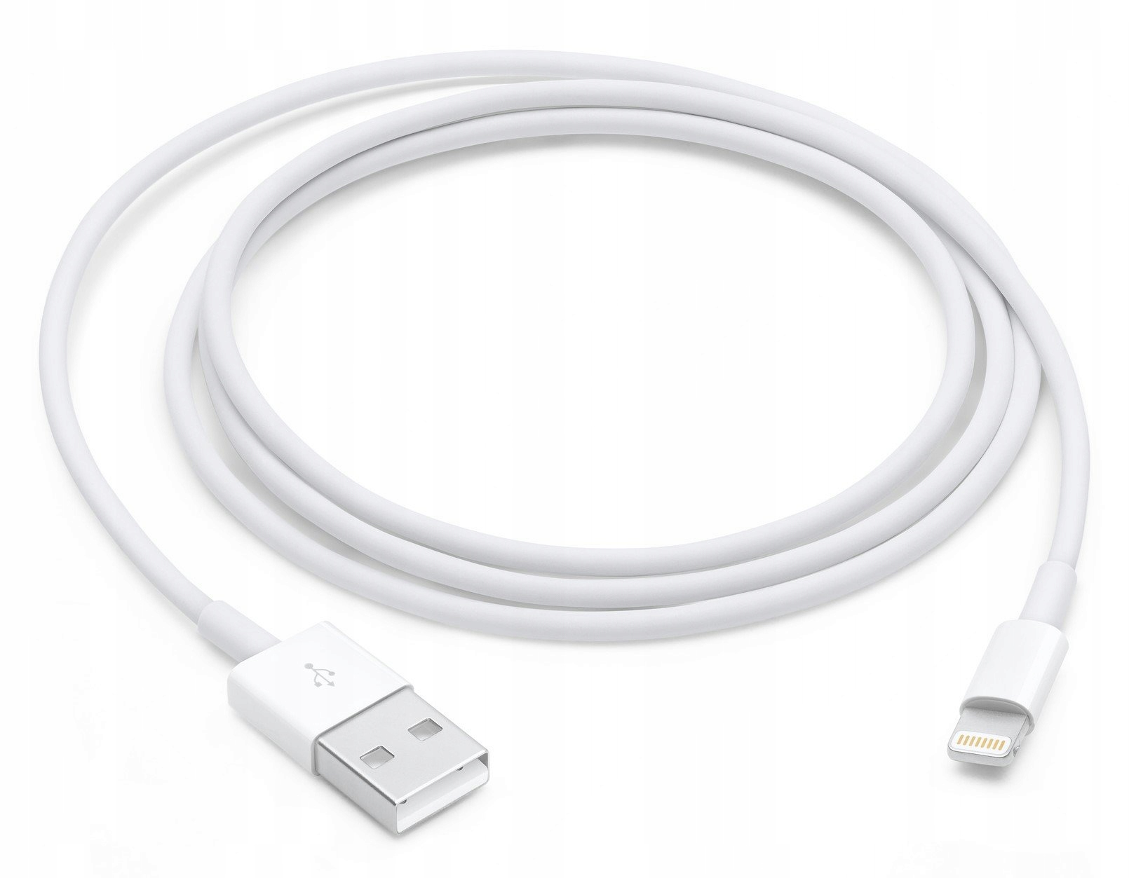 thumb Kabel Apple USB - Apple Lightning 1 m biały OUTLET (Powystawowy)